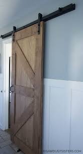 You just need to find the height and width of the door using a measuring tool. How To Build A Two Sided Barn Door Sawdust Sisters