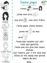 Ell' ne leur fait jamais la vie. Chansons A Lire A Deux Voix Blogue A Part