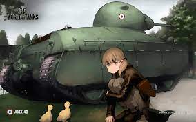 The official world of tanks approved mod database. World Of Tanks Anime Wallpaper Amx 40 Wargames News