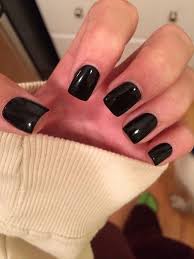 Short Black Acrylic Nail Ideas Joan Fashion Ideas 696 Black Gel Nails Short Acrylic Nails Square Acrylic Nails
