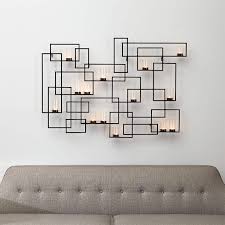 Outdoor retreat sale up to 30% off shop now. Circuit Bronze Metal Wall Candle Holder Reviews Crate And Barrel