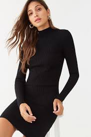 Ribbed Sweater Dress Forever 21 Ribbed Sweater Dress Sweater Dress Ribbed Dresses