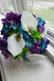 Visit our etsy store to see our complete collection: Find Me On Facebook Brandies Bouquets Bluefield Wv Wedding Bouquet With While Calla Lil Blue Wedding Bouquet Blue Wedding Flowers Purple And Green Wedding