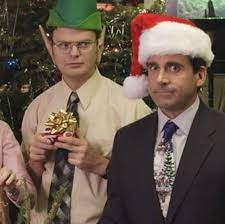 Jim halpert ( john krasinski ) received pam beesly 's ( jenna fischer ) name, and puts a great deal of effort into her gift (a teapot filled with some mementos and a personal letter from him to her). Party Like Michael Scott This Year Best Quotes From The Office Christmas Episodes