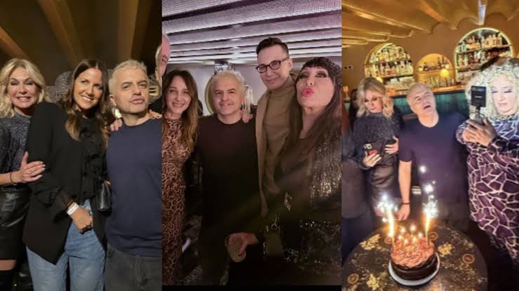 Gran fiesta de Ángel de Brito: cumplió 49 años y lo festejó rodeado famosos