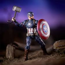 Surely it's no coincidence that the focus on the quantum realm and captain marvel herself in those movies appear to be huge teased for avengers endgame. Avengers Endgame Marvel Legends Captain America With Mjolnir Figure Is Back