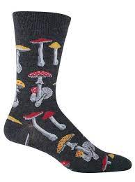 Mushroom Socks Mens Socks Mens Socks Food Socks