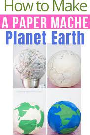 Search only for how to make paper mashe How To Make A Paper Mache Planet Earth The Purposeful Nest