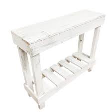 I had made this a while ago but wanted to do a tear down now that i am a part of instructables in case anyone would be interested in making one. Distressed White Entryway Tables Entryway Furniture The Home Depot