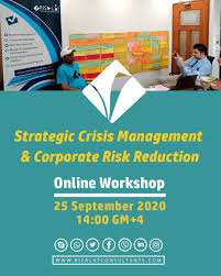 Strategic Crisis Management Corporate Risk Reduction Online Workshop In 2020 Business Management Online Workshop Crisis