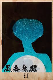 Alternative E T Posters Affiche Minimaliste Affiches De Films Minimalistes Affiche De Film