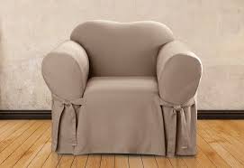 Cotton Duck One Piece Straight Skirt Chair Slipcover 100 Cotton Machine Washable In 2020 Slipcovers For Chairs Dining Room Chair Covers Slipcovers