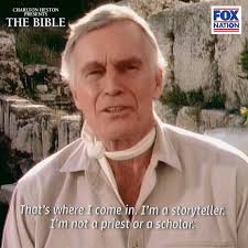 Charlton Heston’s extraordinary storytelling abilities bring the Bible to  life in this 1992 classic that takes viewers through the most powerful  stories in both the Old and New Testaments, in the land ...