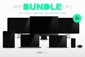 Apple Devices Mockups Bundle Imac Thunderbolt Display Memory Module