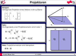 In der mathematik ist eine projektion oder ein projektor eine spezielle lineare abbildung über einem vektorraum v {\displaystyle v} , die alle vektoren in ihrem bild unverändert lässt. Approximation Teil 2 Ses 125 Parameterschatzung Ppt Herunterladen