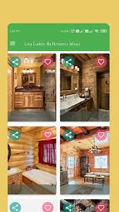 It is recommended to install in the room that you want to connect, for example, with a living room, but with the possibility of separation of these areas. Log Cabin Bathroom Ideas For Android Apk Download