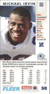 1993 GameDay #50 Michael Irvin