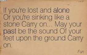 re sinking like a stone carry