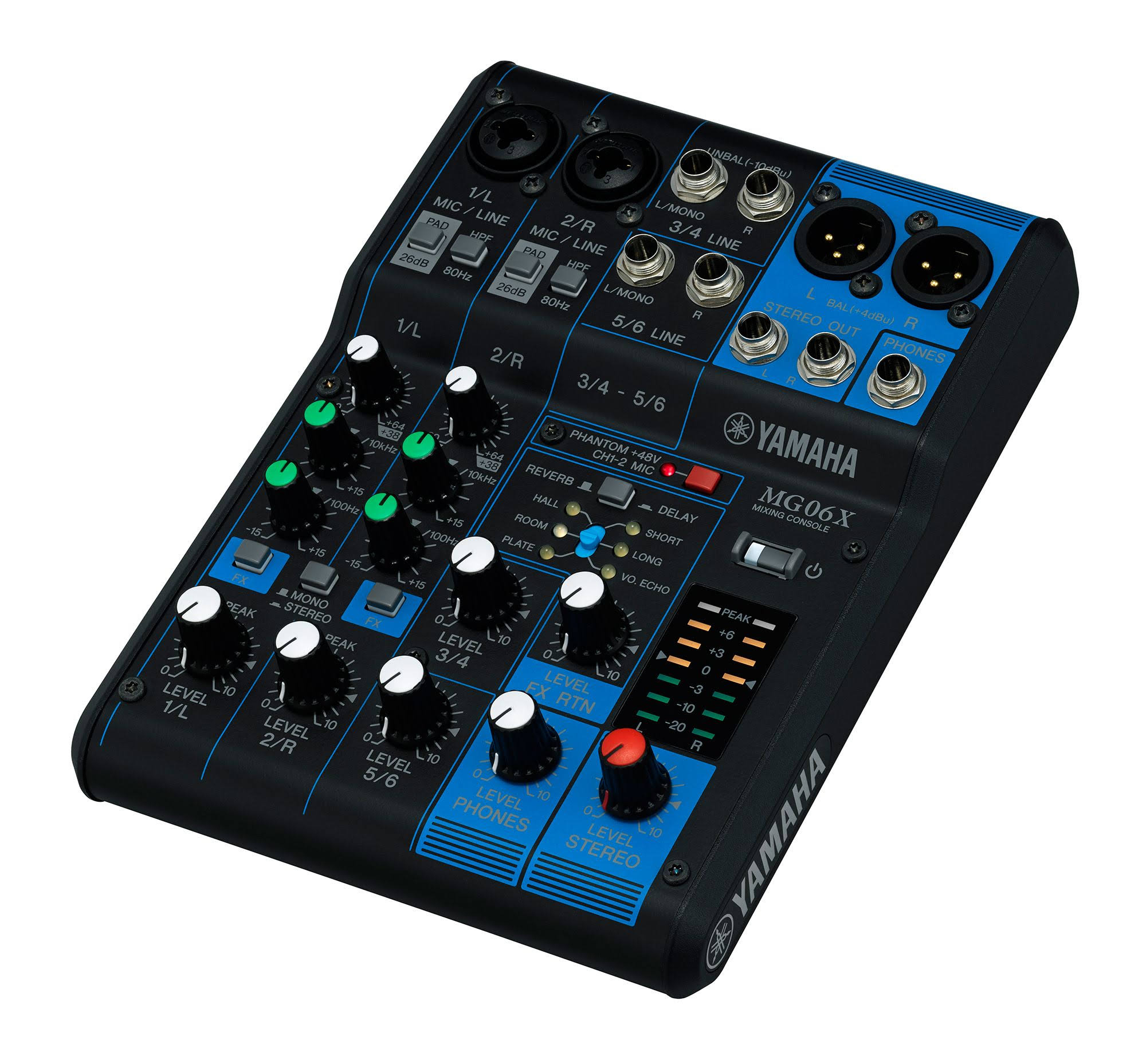 Yamaha MG06X 6-Channel Mixer with Effects