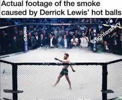 Dopl3r Com Memes Actual Footage Of The Smoke Caused By Derrick Lewis Hot Balls