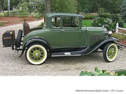 Authentic Ford Model A Color Combinations Antique Cars
