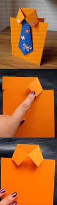 This is the perfect card for the father who has everything or an older parent. Diy Tie And Shirt Greeting Card