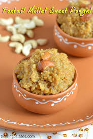 Thinai Sakkarai Pongal Foxtail Millet Sweet Pongal Recipe Sweet Pongal Recipe Sweet Pongal Sweet