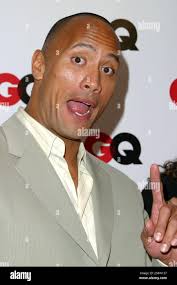 Dwayne johnson headshot hi-res stock photography and images