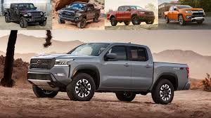 Reliability has also never been better in the automotive. 2022 Nissan Frontier Vs Toyota Tacoma Ford Ranger Chevy Colorado Jeep Gladiator Autoblog