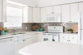 And the sink was barely deep enough to wash pans in. Beach Condo Kitchen Makeover The Lilypad Cottage In 2020 Condo Kitchen Beach Condo Decor White Modern Kitchen