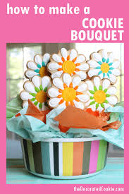 cookie bouquet tutorial how to make a