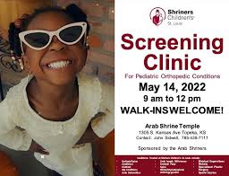 Free clinic set for children who might benefit from Shriners' services