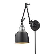 Chrome adjustable swing arm wall light fixture edison retro vintage wall lamp. Swing Arm Lighting Lilianduval