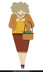 Download this premium vector about old woman cartoon character set, and discover more than 14 million professional graphic resources on freepik. Old Woman Icon Knitting Job Sketch Cartoon Character Free Vector In Adobe Illustrator Ai Ai Format Encapsulated Postscript Eps Eps Format Format For Free Download 1 58mb
