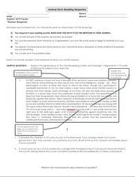 Harrison Bergeron Reading Response Reading Response Constructed Response Harrison Bergeron