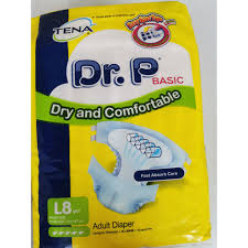 Dr P L8 Adult Diaper Lampin Dewasa Waist Size 45 58 Inch Shopee Malaysia