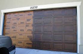Moody Girl Projects Home Exterior Garage Door Makeover Faux Wood Garage Door Garage Doors