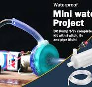 Kit4Curious® Waterproof Mini Water Project DC Pump 3-9v Complete kit with Switch, 9v and Pipe : Amazon.in: Garden & Outdoors
