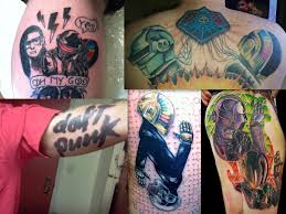 They both have similar tattoos, one of which is the number. The Craziest Edm Lovin Dj Tattoos Dc Clubbing