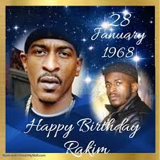 Happy 57th Birthday to the God MC, Rakim 👑