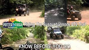 Visit Potter Tioga Know Before You Go Riding The Susquehannock Atv Trail Facebook