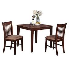 Get it as soon as fri, jun 11. Home Decorators Collection East West Furniture Oxno3mahc 3piece Kitchen Table Set Maho Kitchen Table Settings Primitive Dining Rooms Small Kitchen Table Sets