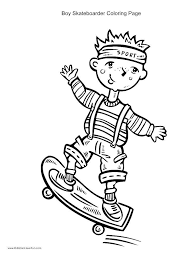 We have created this coloring books for boys: Online Coloring Pages Board Coloring Page Boy Riding On A Skateboard For Teenagers