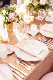 Table decor tips and ideas using gold pumpkins, white dishes, sparkly leaf chargers and fall centerpieces. Pink And Rose Gold Table Setting Novocom Top