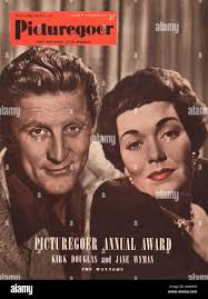 Hollywood actor Kirk Douglas and actress Angie Dickinson during a scene  from thier new film “Cast a Giant Shadow”, which is currently being shot in  Rome's “Cinecitta” (Film City) studios