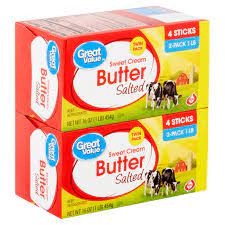 It spreads, melts, and bakes like the real thing too. Great Value Sweet Cream Salted Butter Twin Pack 16 Oz 2 Count Walmart Com Walmart Com