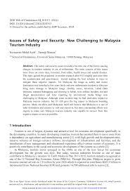 This article seeks to assess the performance of tourism in malaysia, its development, impacts and future. Https Www Shs Conferences Org Articles Shsconf Pdf 2014 09 Shsconf 4ictr2014 01083 Pdf