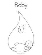 Baby coloring pages are a fun way to celebrate a new baby in your house. New Baby Coloring Pages Twisty Noodle