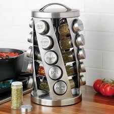 Shop for spinning media storage tower online at target. Kamenstein 20 Jar Revolving Spice Rack Costco