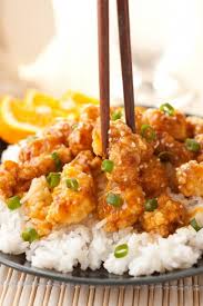 Chinese Orange Chicken I Used Tangerines Instead Since Our Favorite Chinese Place Has An Amazing Tangerine Chicken Recipes Cooking Classy Food